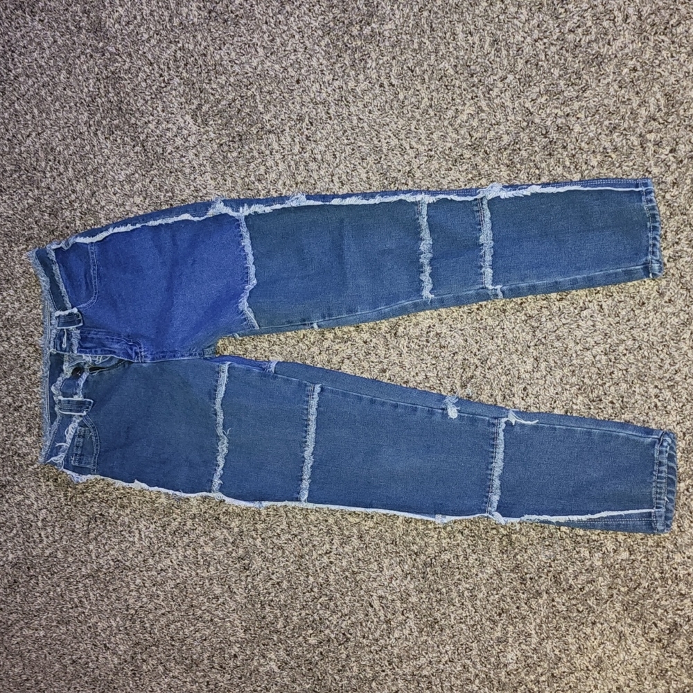 Patchwork jeans